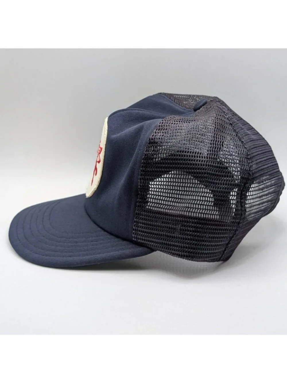 Vintage Mobil Pegasus Trucker Snapback Cap Hat Mesh Exxon 80s Retro Gasoline